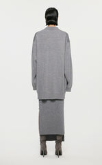 Skirt/JNBY H-line Slim Fit Ankle-length Skirt