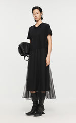 Dresses/JNBY A-line Short-sleeved Avantgarde Dresses