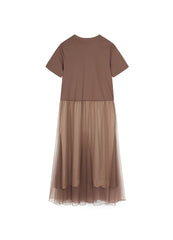 Dresses/JNBY A-line Short-sleeved Avantgarde Dresses