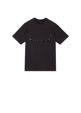 T-Shirt/JNBY Micro Elastic Loose Fitting Nail Bead Short-sleeved T-shirt