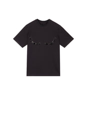 T-Shirt/JNBY Micro Elastic Loose Fitting Nail Bead Short-sleeved T-shirt