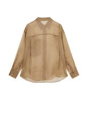 Shirt/JNBY Organza Long-sleeved Shirt