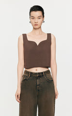 Vest/JNBY Collarless Fitted Vest