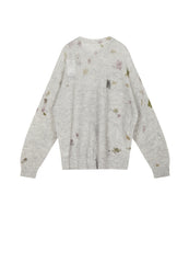 Sweater/JNBY Printed Long-sleeved Pullover Sweater