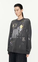 Sweater/JNBY Thin Long-sleeved Pullover Sweater