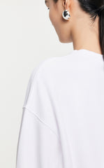 Sweatshirt / JNBY Loose Fitting Micro Elastic sweatshirt