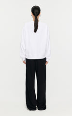 Sweatshirt / JNBY Loose Fitting Micro Elastic sweatshirt