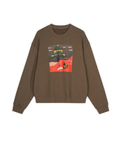 Sweatshirt / JNBY Loose Fitting Micro Elastic sweatshirt