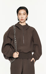 Hoodies/JNBY Loose Fitting Long-sleeved Hoodies