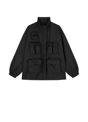 Jacket/JNBY Plain Weave Oversize Drawstring jacket