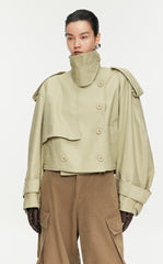 Coat/JNBY Oversize Cotton Coat