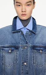 Coat/JNBY Oversize Denim Coat