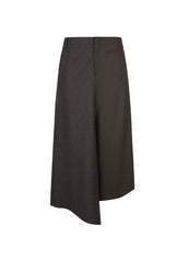 Skirt/JNBY A-line Loose Fitting Calf-length Skirt