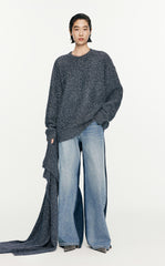 Jeans/JNBY Flared Loose Fitting Jeans