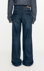 Jeans/JNBY Flared Loose Fitting Jeans