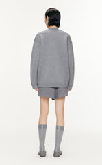 Sweater / JNBY Relaxed Wool H-shape Cardigan