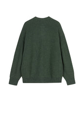 Sweater / JNBY Wool-blend Collarless Cardigan