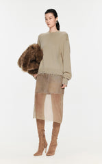 Sweater / JNBY Wool-cashmere Pullover Sweater