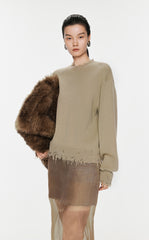 Sweater / JNBY Wool-cashmere Pullover Sweater