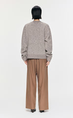 Sweater / JNBY Butterfly-embellished Mid-length Cardigan