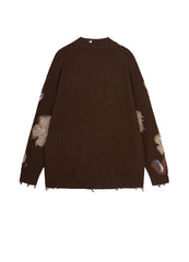 Sweater / JNBY Floral Pattern V-neck Cardigan