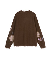 Sweater / JNBY Floral-pattern Oversize Jumper