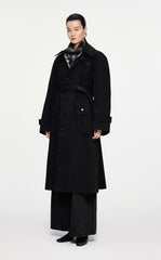 Coat / JNBY Oversize Cotton Belted Trench Coat