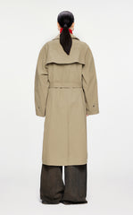 Coat / JNBY Oversize Cotton Belted Trench Coat