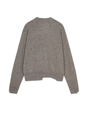 Sweater / JNBY Loose-Fit Wool-yak hair Short Cardigan
