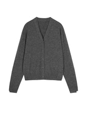 Sweater / JNBY Loose-Fit Wool-yak hair Short Cardigan