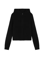 Sweater / JNBY Yak Velvet Hooded Cardigan