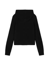 Sweater / JNBY Yak Velvet Hooded Cardigan