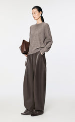 Sweater / JNBY Asymmetrical Wool & Yak Sweater