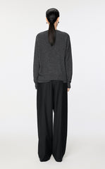 Sweater / JNBY Asymmetrical Wool & Yak Sweater