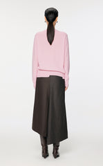 Sweater / JNBY Asymmetrical Wool & Yak Sweater