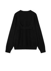 Sweater / JNBY Relaxed Round-Neck Wool Jumper