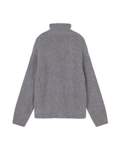 Sweater / JNBY Oversized Short-Cut Wool Sweater
