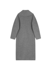 Coat / JNBY Tailored Wool Ultra-Long Coat