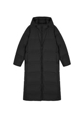 Coat / JNBY Luxe Ultra-Long Seamless Goose Down Coat