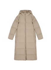 Coat / JNBY Luxe Ultra-Long Seamless Goose Down Coat