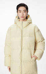 Coat / JNBY Luxe Ultra-Long Seamless Goose Down Coat