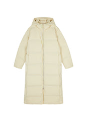 Coat / JNBY Luxe Ultra-Long Seamless Goose Down Coat