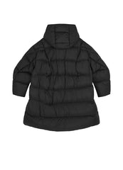 Downcoat / JNBY Irregular Mid-Length Hooded Down Coat