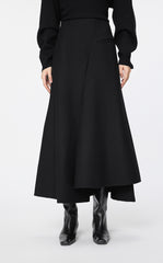 Skirt / JNBY Tailored Twill A-Line Long Skirt