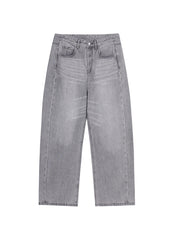 Pants / JNBY Washed Denim Cotton Jeans