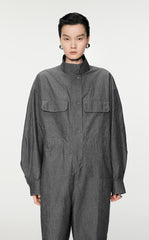 Jumpsuits / JNBY Oversize Eco-Friendly Cotton-Hemp Jumpsuits