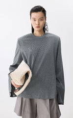 T-shirt / JNBY Relaxed Fit Cotton T-shirt