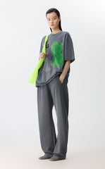 T-shirt / JNBY Oversized Graphic Cotton T-Shirt