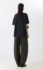 T-shirt / JNBY Oversized Graphic Cotton T-Shirt