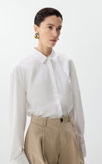 Shirt / JNBY Oversized Cotton Shirt